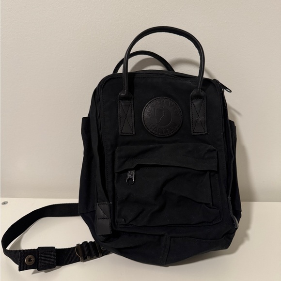 Fjallraven Kanken No 2 Mini Black Backpack - Picture 1 of 10